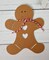10 Gingerbread Boy Die Cuts, Cutouts for Holiday Banners, Bulletin Boards, Confetti, Card Making, Scrapbooking, Craft Projects, Set of 10 product 3